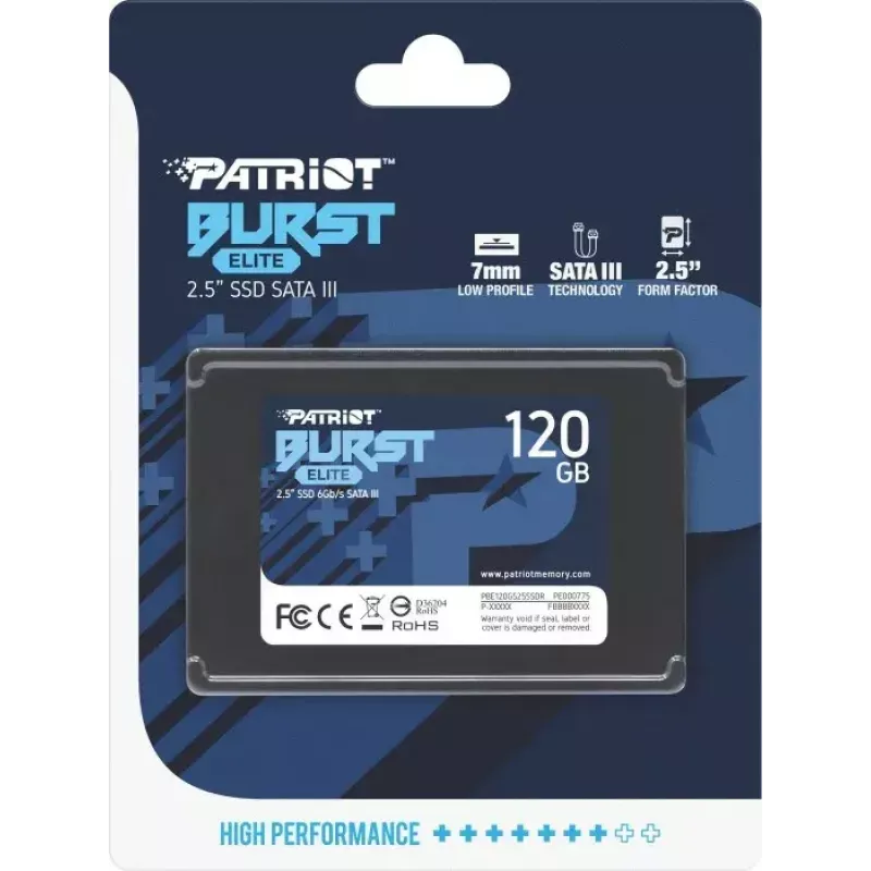 SSD diskas 120GB Burst Elite 450/320MB/s SATA III 2.5