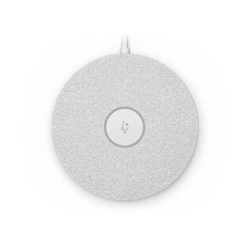 Logitech Rally Mic Pod, balta spalva