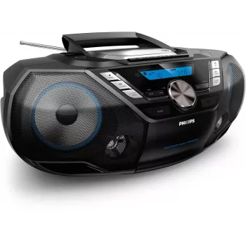 Philips CD Soundmachine AZB798T/12 – nešiojamas CD grotuvas su Bluetooth, DAB+ radiju ir 12 W galia