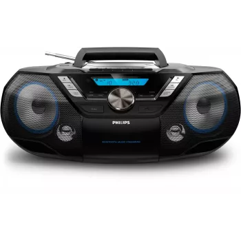 Philips CD Soundmachine AZB798T/12 – nešiojamas CD grotuvas su Bluetooth, DAB+ radiju ir 12 W galia