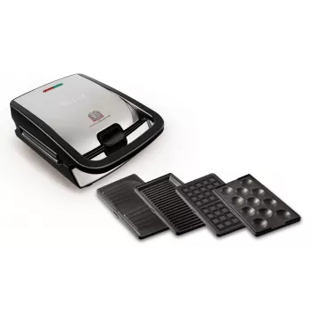Tefal SW854D sumuštinių keptuvė 700 W Juoda, Nerūdijantis plienas