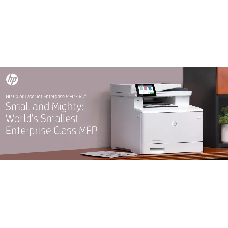 HP Color LaserJet Enterprise MFP M480f daugiafunkcis spausdintuvas, lazerinis, spalvotas, 600 x 600 DPI, A4, tiesioginis spausdinimas, baltas, juodas