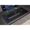 Žaidimų pelėdė CORSAIR MM700 RGB — 930×400 mm, 4 mm storio, guminis pagrindas, USB LED foninis apšvietimas, juoda