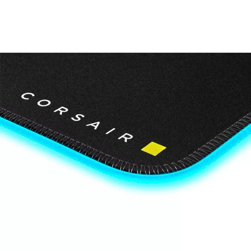 Žaidimų pelėdė CORSAIR MM700 RGB — 930×400 mm, 4 mm storio, guminis pagrindas, USB LED foninis apšvietimas, juoda