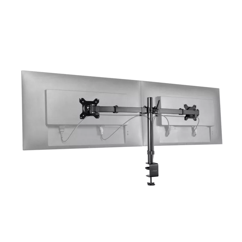 Dvigubas monitoriaus laikiklis Trust GXT 1120 Mara 81,3 cm (32 col.) stalas juodas