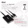 Aktyvus adapteris DisplayPort į Dual Link DVI-D CLUB3D CAC-1010-A, DisplayPort į DVI-D + USB, 0,6 m