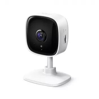 TP-Link Tapo belaidė IP vaizdo kamera namų apsaugai, vidaus, 1080p, naktinis matymas, dvipusis garsas, juoda/balta