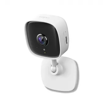 TP-Link Tapo belaidė IP vaizdo kamera namų apsaugai, vidaus, 1080p, naktinis matymas, dvipusis garsas, juoda/balta