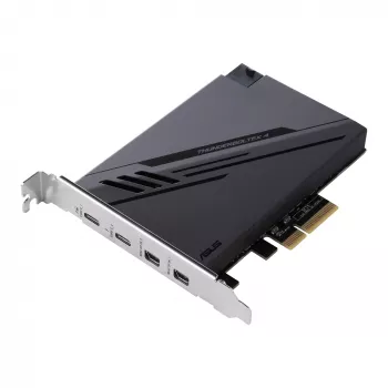 ASUS ThunderboltEX 4 – sąsajos plokštė / adapteris su Mini DisplayPort, PCIe, Thunderbolt, USB 2.0, USB 3.2 Gen 2