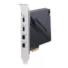 ASUS ThunderboltEX 4 – sąsajos plokštė / adapteris su Mini DisplayPort, PCIe, Thunderbolt, USB 2.0, USB 3.2 Gen 2