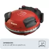 Picos keptuvė Ariete 0909/10 1200 W Juoda Raudona 1 pica 33 cm
