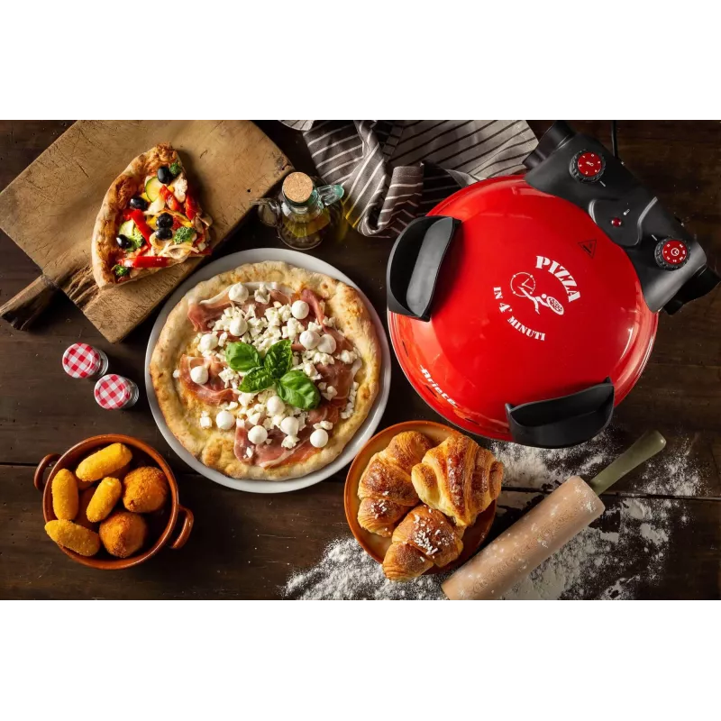 Picos keptuvė Ariete 0909/10 1200 W Juoda Raudona 1 pica 33 cm