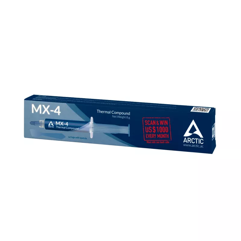 ARCTIC MX-4 Aukščiausios kokybės termopasta, 8 g, mėlyna