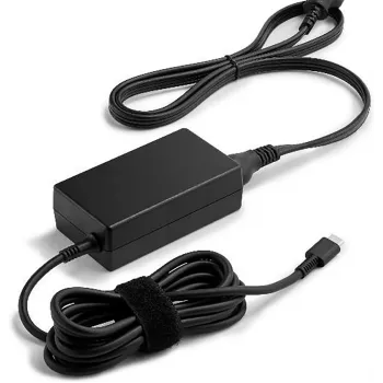 HP 65W USB-C LC maitinimo adapteris, nešiojamam kompiuteriui, vidaus, 65 W, AC-DC, HP, verslui
