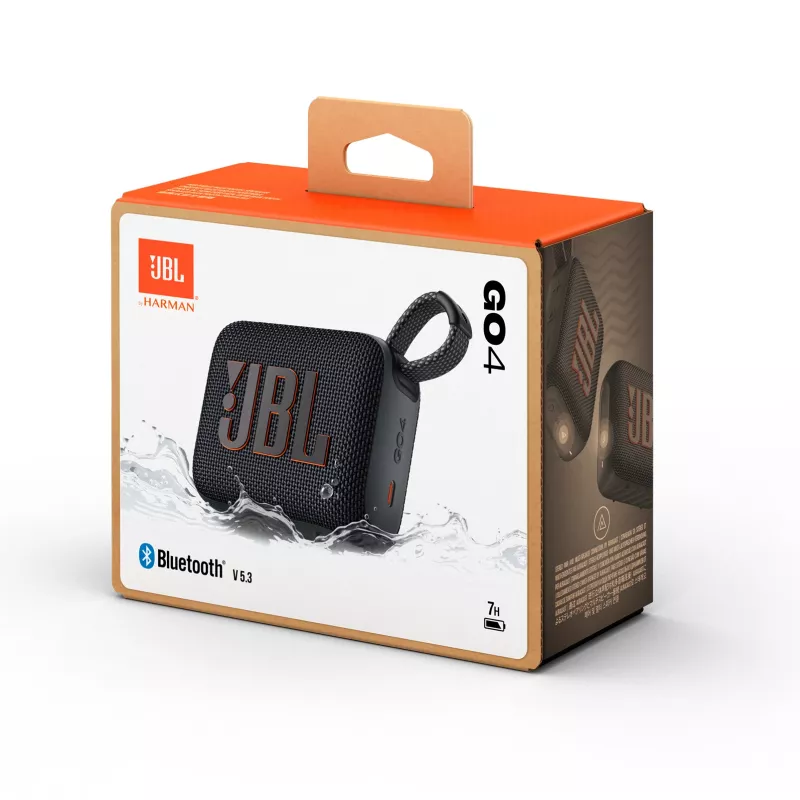 JBL Go 4 mono nešiojamas garsiakalbis juodas 4,2 W