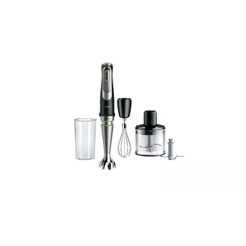 Braun MultiQuick 9 MQ 9135XI 0.6 L Panardomasis blenderis 1200 W Juoda, Nerūdijantis plienas
