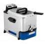 Tefal Oleoclean Pro Inox & Design FR8040 gruzdintuvė 3,5 l 2300 W juoda, nerūdijantis plienas