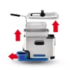 Tefal Oleoclean Pro Inox & Design FR8040 gruzdintuvė 3,5 l 2300 W juoda, nerūdijantis plienas