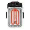 Tefal Oleoclean Pro Inox & Design FR8040 gruzdintuvė 3,5 l 2300 W juoda, nerūdijantis plienas
