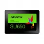 2,5 colio SATA III SSD ADATA ASU650SS-256GT-R 256 GB — 520 MB/s skaitymas, 450 MB/s rašymas, 3D NAND