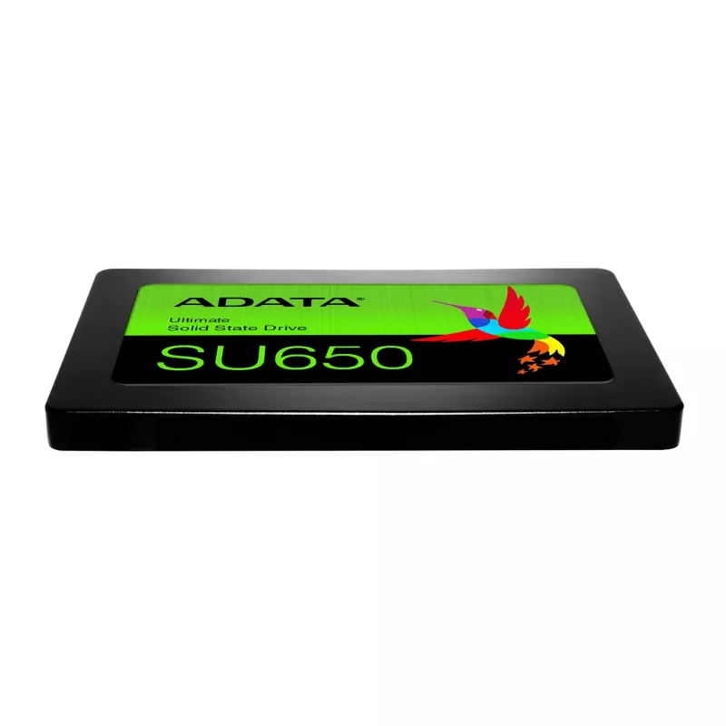 2,5 colio SATA III SSD ADATA ASU650SS-256GT-R 256 GB — 520 MB/s skaitymas, 450 MB/s rašymas, 3D NAND