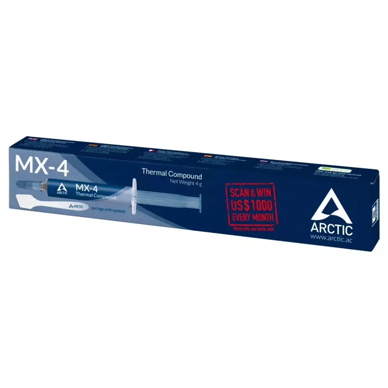 ARCTIC MX-4 aukščiausios kokybės šiluminė pasta