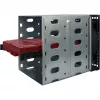 Serverio korpusas Inter-Tech 4U 40248 Rack juodas, pilkas