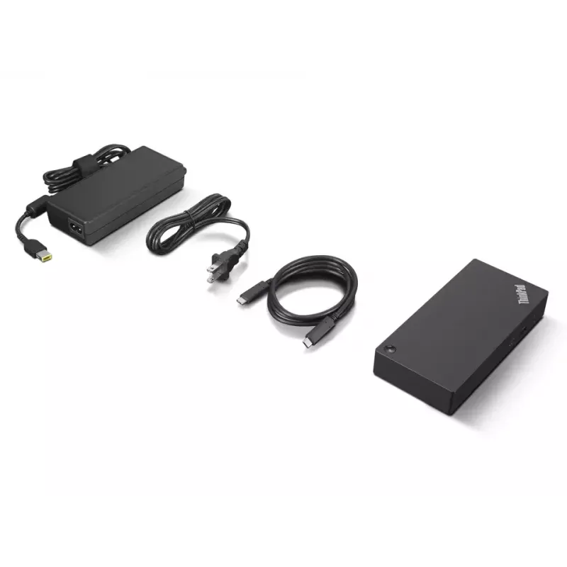 Lenovo ThinkPad Universal USB-C Dock – laidinis USB 3.2 Gen 1 (3.1 Gen 1) Type-C dokas, juodas
