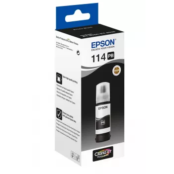 Originalus Epson 114 rašalo kasetė Photo Black, skirta EcoTank ET-8550, ET-8500