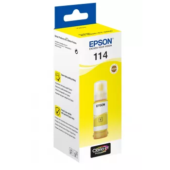 Rašalo kasetė Epson 114 70 ml geltona