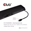 CLUB3D USB Type C 3.2 Gen1 Triple Display Dynamic PD Charging Dock 100W PD Power Charger