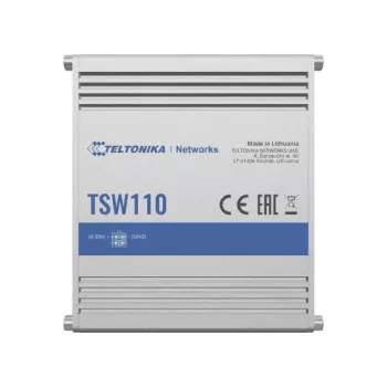 TELTONIKA TSW110 Nevaldomas 5 prievadų Gigabit Ethernet jungiklis
