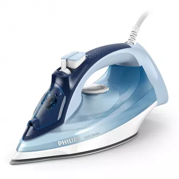 Lyginimo lygintuvas Philips DST5030/20 – 2400 W, 0,32 l bakelis, SteamGlide Plus padas, 45 g/min nuolatinis garas, 180 g/min garo smūgis, mėlynas