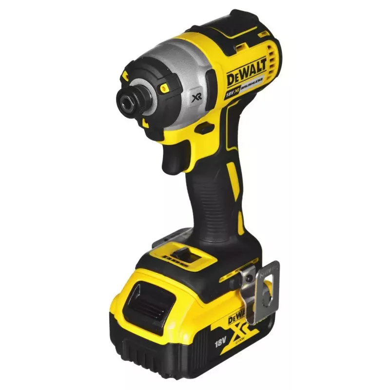 Belaidis įrankių rinkinys DeWalt DCK266P2T — 18V, 2×5.0Ah akumuliatoriai, smūginis gręžtuvas ir veržliasukis, įkroviklis, dėklas