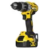 Belaidis įrankių rinkinys DeWalt DCK266P2T — 18V, 2×5.0Ah akumuliatoriai, smūginis gręžtuvas ir veržliasukis, įkroviklis, dėklas