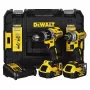 Belaidis įrankių rinkinys DeWalt DCK266P2T — 18V, 2×5.0Ah akumuliatoriai, smūginis gręžtuvas ir veržliasukis, įkroviklis, dėklas