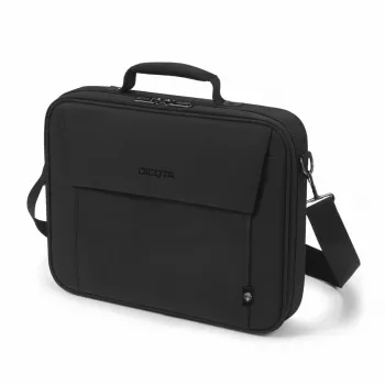 DICOTA Eco Multi Base dėklas nešiojamam kompiuteriui 14-15.6 col. juodas / 300D perdirbtas poliesteris