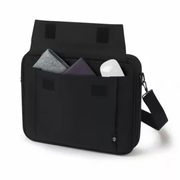 DICOTA Eco Multi Base dėklas nešiojamam kompiuteriui 14-15.6 col. juodas / 300D perdirbtas poliesteris