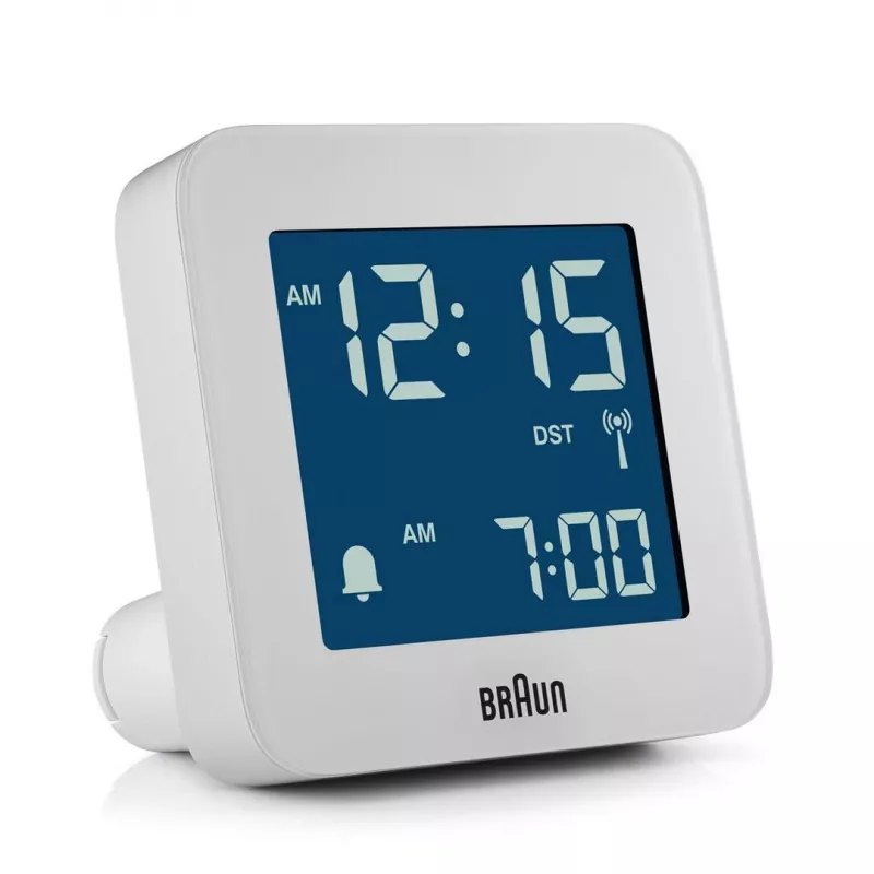 Braun BC09-DCF skaitmeninis žadintuvas baltas