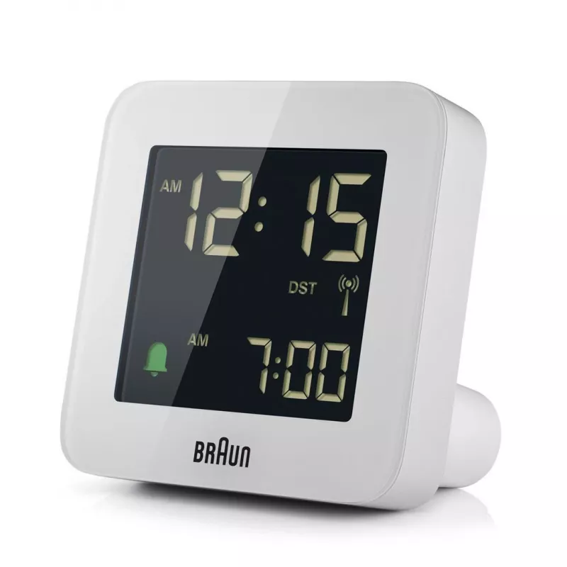 Braun BC09-DCF skaitmeninis žadintuvas baltas
