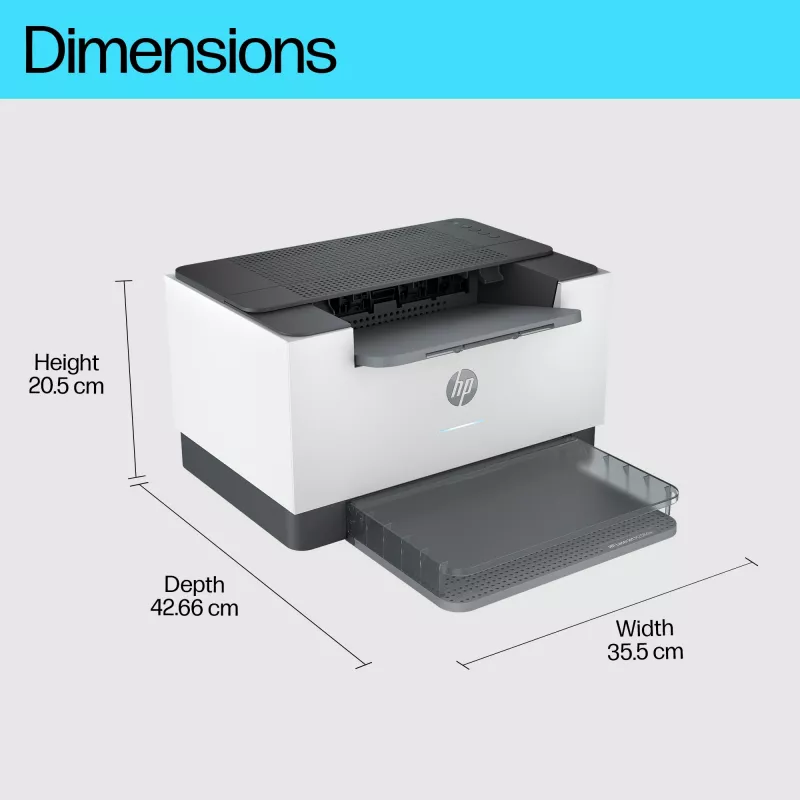 HP LaserJet M209dw spausdintuvas, lazerinis, 600 x 600 DPI, A4, 29 ppm, dvipusis spausdinimas, baltas