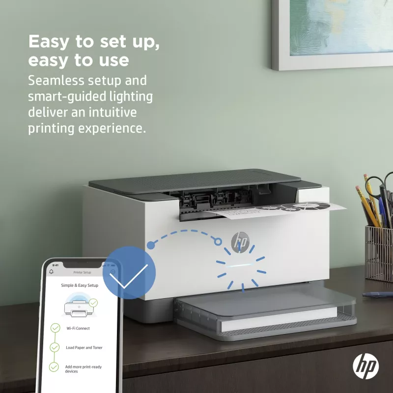 HP LaserJet M209dw spausdintuvas, lazerinis, 600 x 600 DPI, A4, 29 ppm, dvipusis spausdinimas, baltas