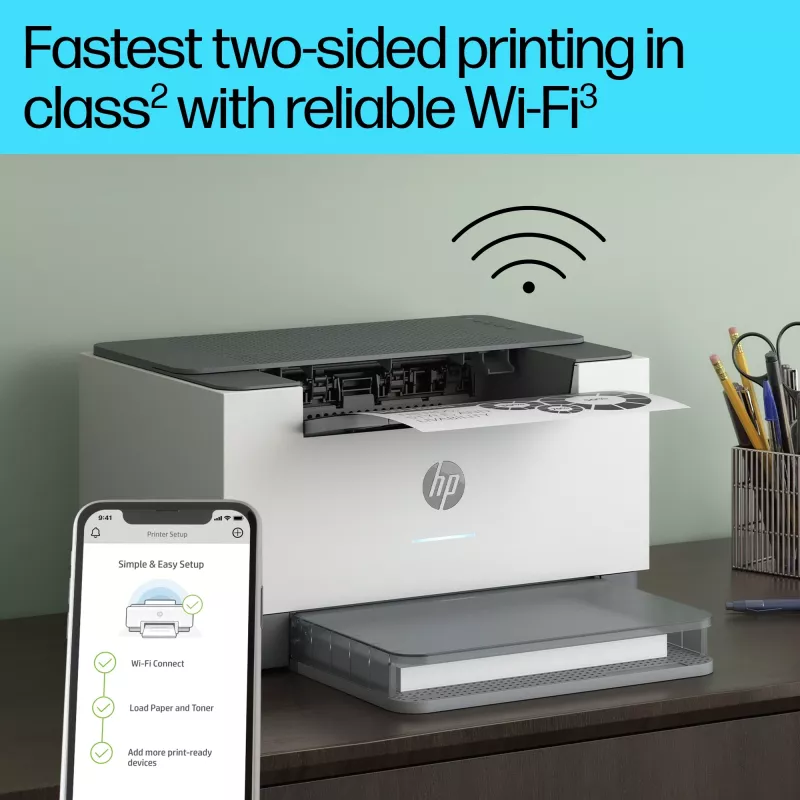 HP LaserJet M209dw spausdintuvas, lazerinis, 600 x 600 DPI, A4, 29 ppm, dvipusis spausdinimas, baltas