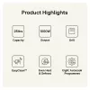 LG MH6535GIS Kombinuota mikrobangų krosnelė, virš viryklės, 25 L, 1000 W, juoda