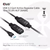 CLUB3D USB 3.2 Gen1 aktyvus kartotuvinis laidas 10 m / 32,8 pėdos M/F 28AWG