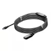 CLUB3D USB 3.2 Gen1 aktyvus kartotuvinis laidas 10 m / 32,8 pėdos M/F 28AWG