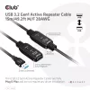CLUB3D USB 3.2 Gen1 aktyvus kartotuvinis kabelis 15 m / 49,2 pėdų M/F 28AWG