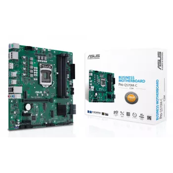 ASUS PRO Q570M-C/CSM Intel Q570 LGA 1200 (Socket H5) micro ATX pagrindinė plokštė