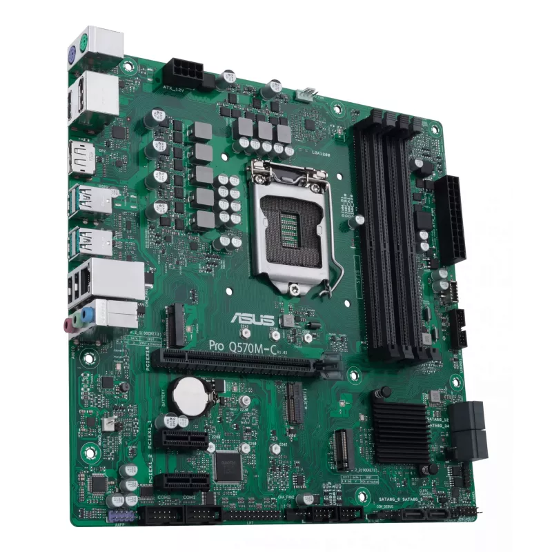 ASUS PRO Q570M-C/CSM Intel Q570 LGA 1200 (Socket H5) micro ATX pagrindinė plokštė