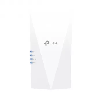 TP-Link RE500X belaidis WiFi 6 stiprintuvas, 1000 Mbit/s, baltas